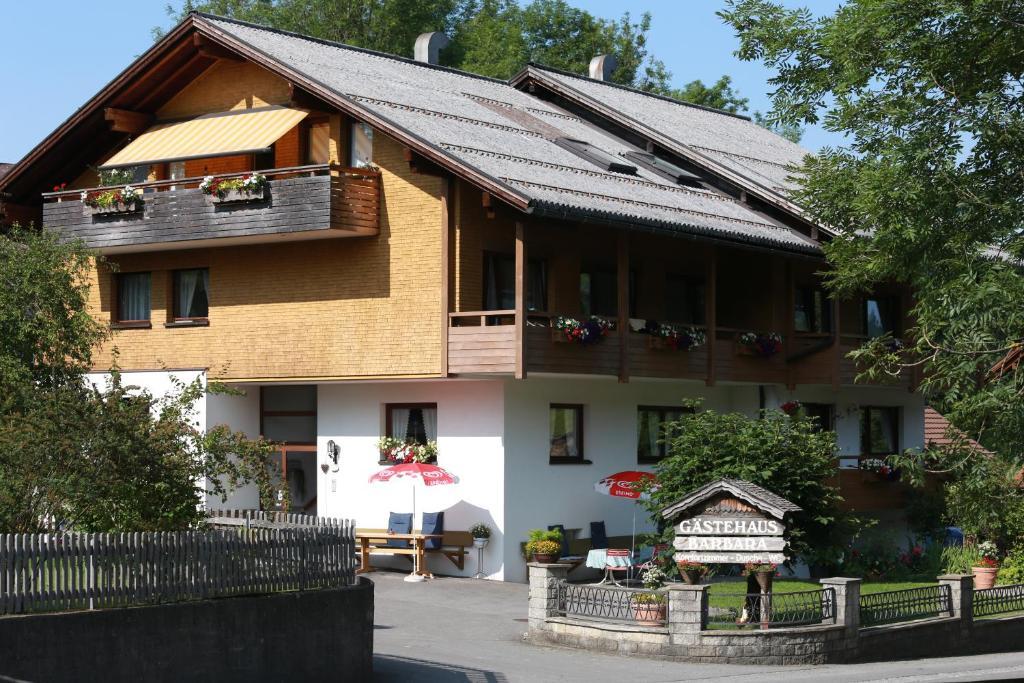 Gaestehaus-Pension Barbara Андельсбух Екстер'єр фото